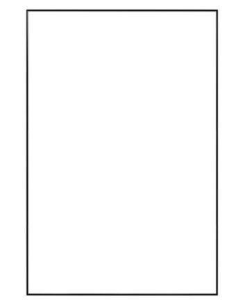 Framatic Fineline Black 12x18" Frame
