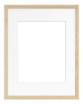 Framatic Woodworks Blonde 11x14" Frame w/ 8x10" Mat