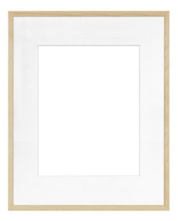 Framatic Woodworks Natural 16x20" Frame w/ 11x14" Mat