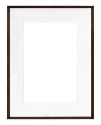 Framatic Woodworks Dark Espresso 18x24" Frame w/ 12x18" Mat