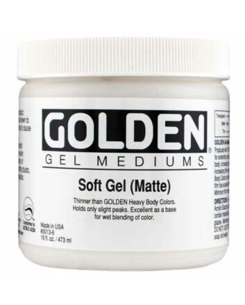 Golden Soft Gel - Matte 8oz Jar