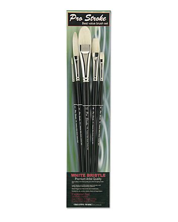 Pro Stroke White Bristle Explorer Set of 5