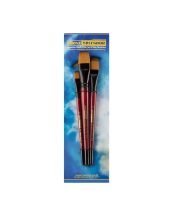 Ebony Splendor Brush Short Handle Wash Set