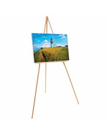 Thrifty Art And Display Easel - Beech Finish