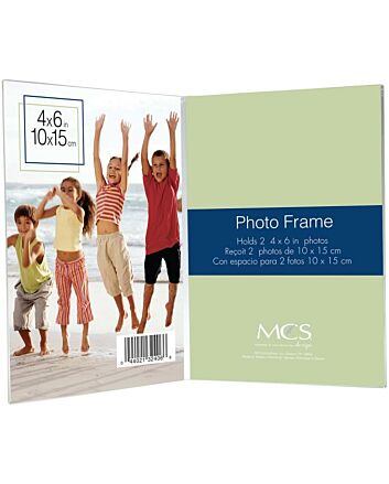 Bent Acrylic Display Double Vertical 4x6"