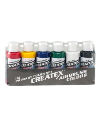 Createx Wicked Primary Set Of 6 2oz
