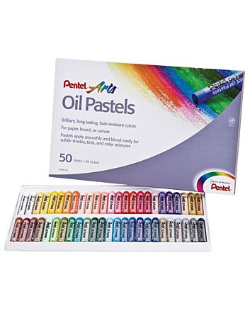 Pentel Oil Pastel 50/Set
