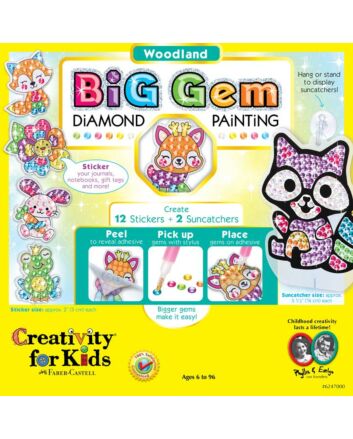 Big Gem Diamond Painting Woodland