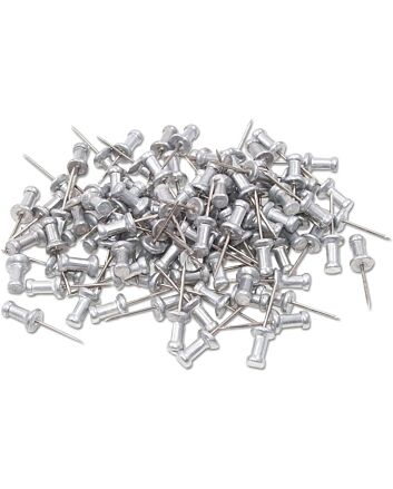 3/8" Aluminum Push Pins 100-Pack