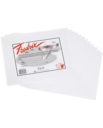 Frederix Canvas Panel 9x12 Pack of 12