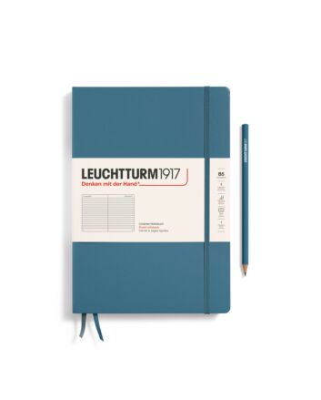 Leuchtturm1917 - Hardcover - Composition (B5) - Stone Blue - Ruled