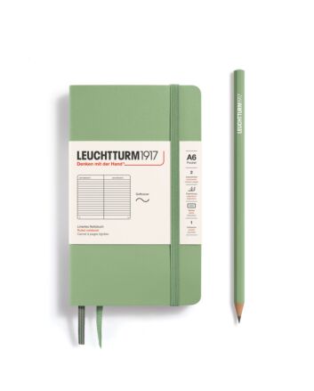 Leuchtturm1917 - Softcover - Pocket (A6) - Sage - Ruled