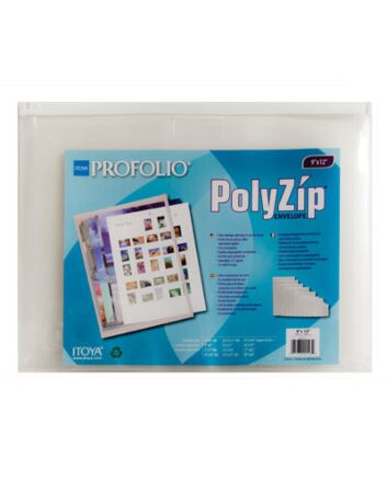 Itoya Poly-Zip Envelope 13x19