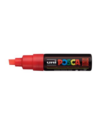 Posca Marker PC-8K Broad 8mm - Fluorescent Red