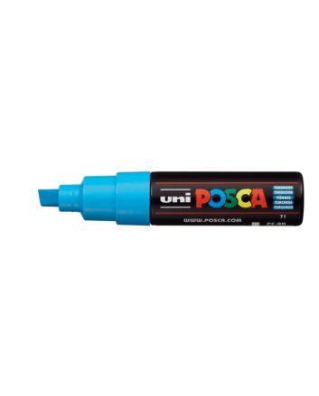Posca Marker PC-8K Broad Chisel 8mm - Turquoise