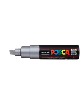 Posca Marker PC-8K Broad Chisel 8mm - Silver
