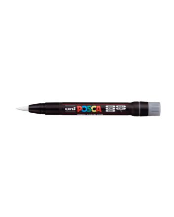 Posca Marker PCF-350 Brush 1-10mm - White