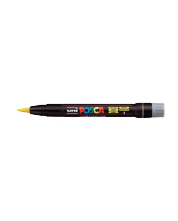 Posca Marker PCF-350 Brush 1-10mm - Yellow
