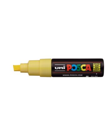 Posca Marker PC-8K Broad Chisel 8mm - Yellow