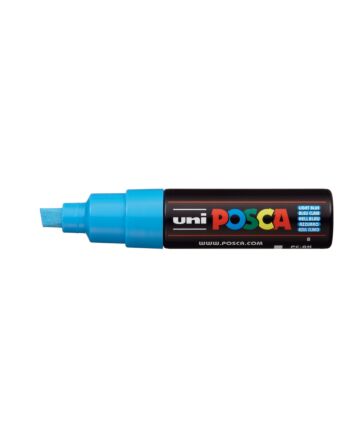 Posca Marker PC-8K Broad Chisel 8mm - Light Blue