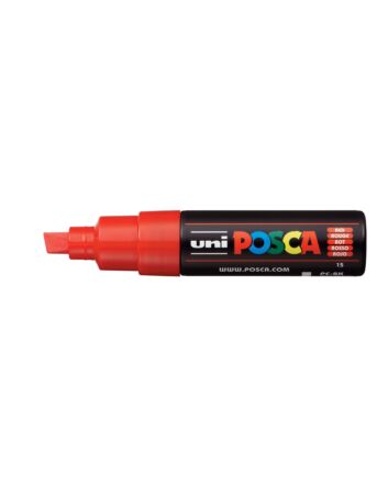 Posca Marker PC-8K Broad Chisel 8mm - Red