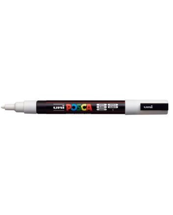 Posca Marker PC-3M Fine Bullet 1.3mm - White