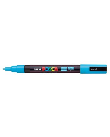 Posca Marker PC-3M Fine Bullet 1.3mm - Light Blue
