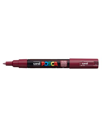 Posca Marker PC-1MC Extra-Fine Bullet 1mm - Red Wine