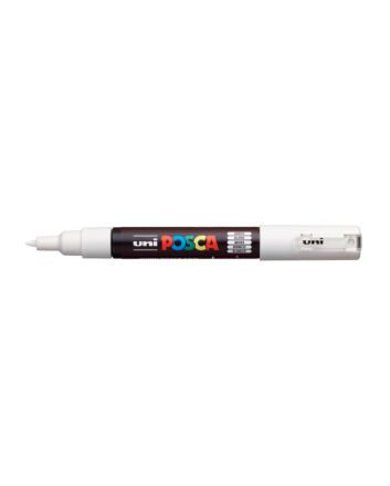Posca Marker PC-1MC Extra-Fine Bullet 1mm - White