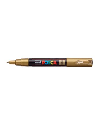 Posca Marker PC-1MC Extra-Fine Bullet 1mm - Gold