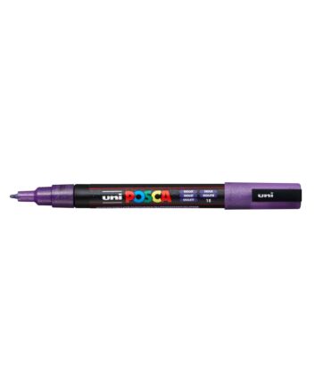 Posca Marker PC-3M Fine Bullet 1.3mm - Glitter Violet
