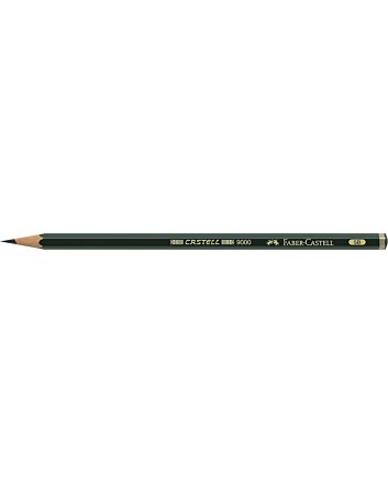 Faber-Castell Graphite Pencil - Castell 9000 5B