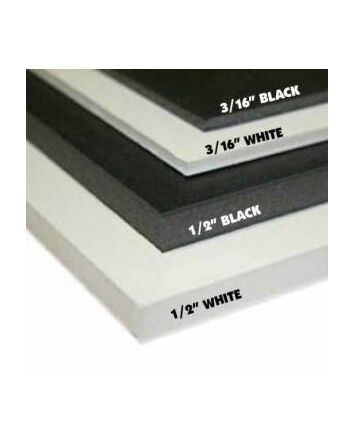 Foam Board 40X60 White 3/16" Thick