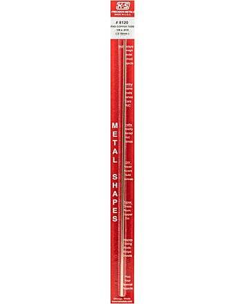 K&S Rd Copper Tube 1/8