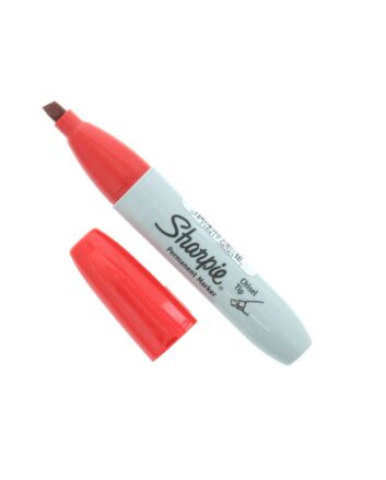 Sharpie Permanent Marker Chisel - Red