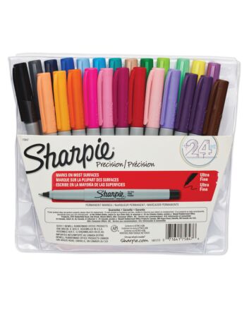 Sharpie Permanent Marker Ultrafine - Set of 24 Ultrafine