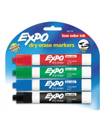 Expo Dry Erase Marker 4 Color Set