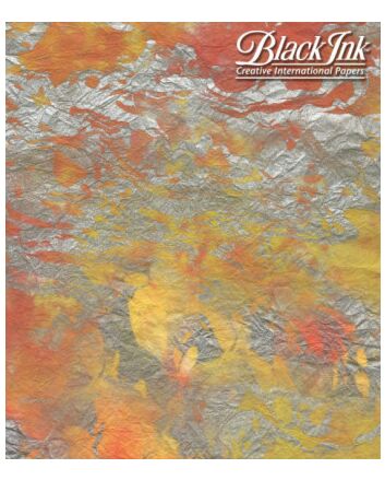 Marbled Momi Peach/Yellow/Silver